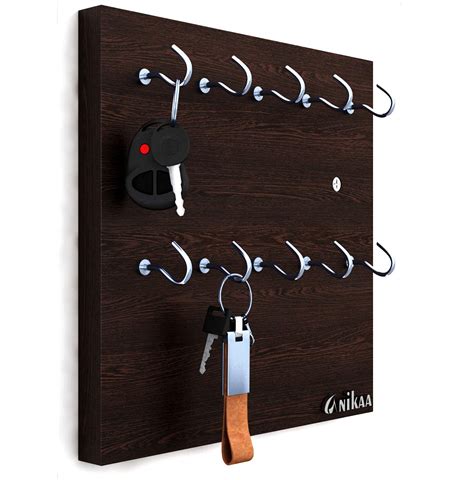 key rack wall|wall mounted key hanger.